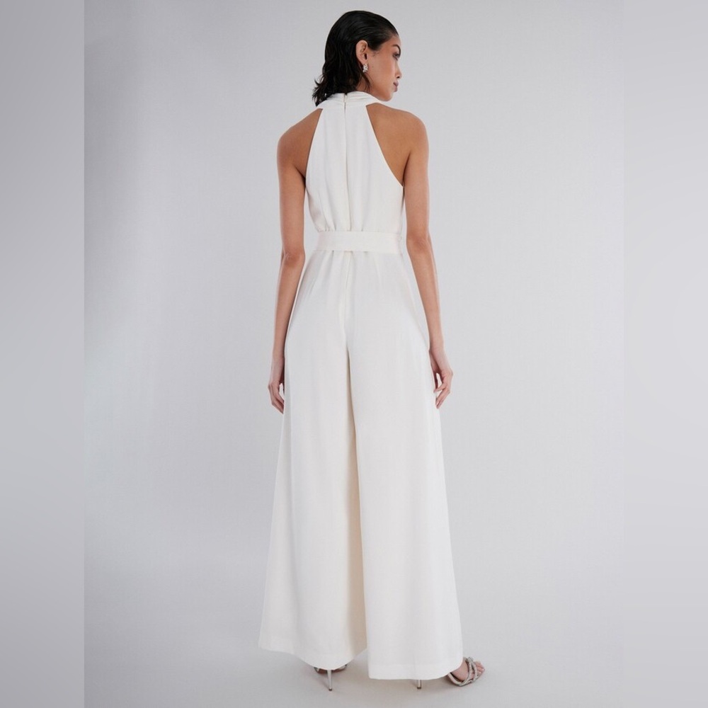 BCBGMAXAZRIA Garth Halter Jumpsuit size 8 NWT - Picture 5 of 9